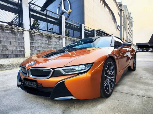 2018 BMW i8 1.5 HYBRID ROADSTER สีส้ม วิ่งน้อยมากเพียง 6,XXX KM. รูปที่ 0